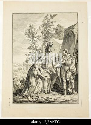 Allegorie der Chirurgie, 1741. Stockfoto