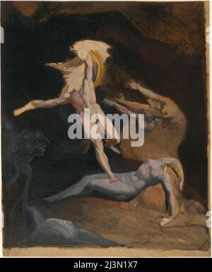 Perseus Ausgehend von der Höhle der Gorgonen, um 1816. Stockfoto