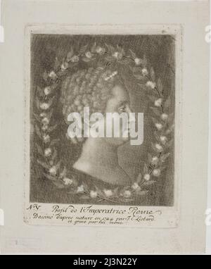Porträt der Kaiserin Maria Theresia von Österreich ca. 1781 Stockfoto