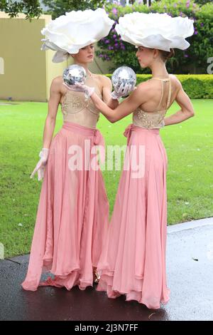 Sydney, Australien. 9.. April 2022. TBC nimmt am Championships Day 2 - Longines Queen Elizabeth Stakes Day in Royal Randwick Teil. Kredit: Richard Milnes/Alamy Live Nachrichten Stockfoto