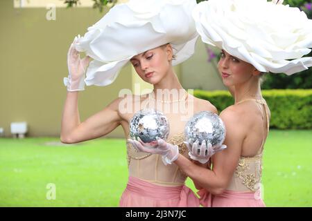 Sydney, Australien. 9.. April 2022. TBC nimmt am Championships Day 2 - Longines Queen Elizabeth Stakes Day in Royal Randwick Teil. Kredit: Richard Milnes/Alamy Live Nachrichten Stockfoto