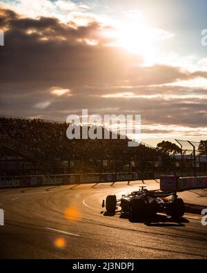 Rom, Italien. 09. Apr, 2022. Während der Formel 1 Heineken Australian Grand Prix 2022, 3. Runde der FIA Formel 1 Weltmeisterschaft 2022, auf dem Albert Park Circuit, vom 8. Bis 10. April 2022 in Melbourne, Australien - Foto Antonin Vincent / DPPI Credit: DPPI Media/Alamy Live News Stockfoto