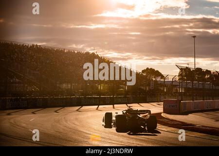 Rom, Italien. 09. Apr, 2022. Während der Formel 1 Heineken Australian Grand Prix 2022, 3. Runde der FIA Formel 1 Weltmeisterschaft 2022, auf dem Albert Park Circuit, vom 8. Bis 10. April 2022 in Melbourne, Australien - Foto Antonin Vincent / DPPI Credit: DPPI Media/Alamy Live News Stockfoto