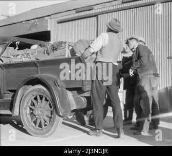 Selbsthilfe-Kooperative, Burbank, Kalifornien. Versorgt die Mitglieder mit Lebensmitteln, Gemüse und Milch. Stockfoto