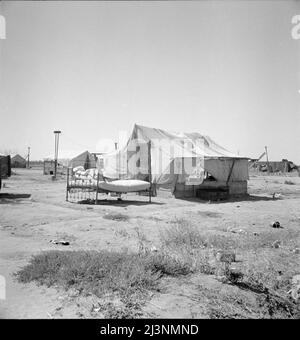 California Heimat von Oklahoma Dürre Flüchtling. Stockfoto