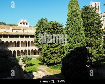 Kloster Santa Maria de Pedralbes in Barcelona, Spanien, Europa Stockfoto