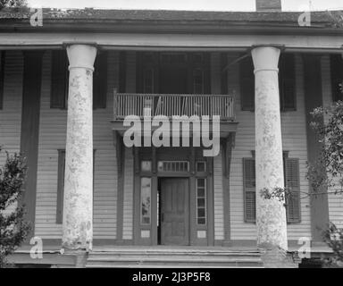 Pharr Plantation House in der Nähe von Social Circle, Georgia. Stockfoto