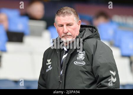 Huddersfield, England - 9.. April 2022 - Hull FC Legende Lee Crooks. Rugby League Betfred Super Challenge Cup Quarter Finals Huddersfield Giants vs Hull FC im John Smith's Stadium, Huddersfield, UK Dean Williams Stockfoto