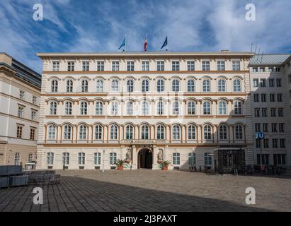 Österreichisches Außenministerium - Wien, Österreich Stockfoto