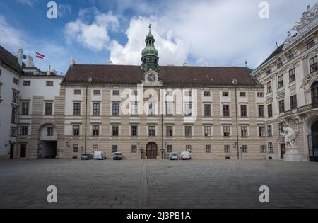 Amalienburg in der Hofburg - Wien, Österreich Stockfoto