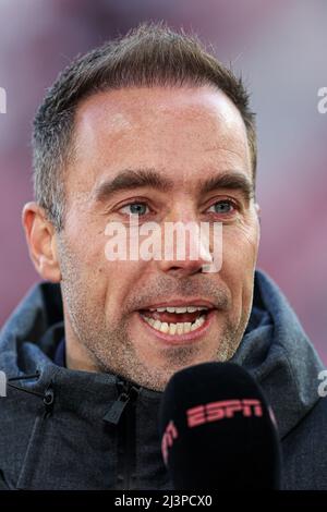 UTRECHT, NIEDERLANDE - 9. APRIL: Cheftrainer Sjors Ultee von Fortuna Sittard während des niederländischen Eredivisie-Spiels zwischen dem FC Utrecht und Fortuna Sittard am 9. April 2022 im Stadion Galgenwaard in Utrecht, Niederlande (Foto: Peter Lous/Orange Picts) Stockfoto
