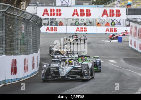 05 VANDOORNE Stoffel (bel), Mercedes-EQ Silver Arrow 02, Aktion während des ePrix von Rom 2022, 3. Treffen der ABB FIA Formel-E-Weltmeisterschaft 2021-22, auf dem Circuit Cittadino dellâ&#x80;&#X99;EUR vom 8. Bis 10. April in Rom, Italien - Foto: Gregory Lenormand/DPPI/LiveMedia Stockfoto