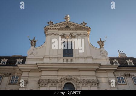 Kloster der Salesianerinnenkirche - Wien, Österreich Stockfoto