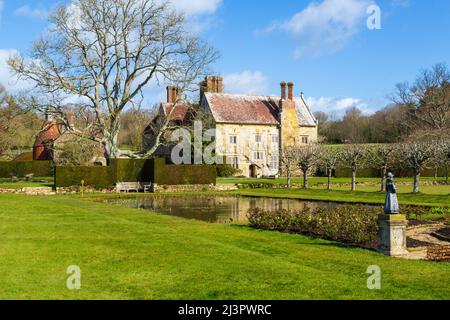 Batemans, rudyard Kiplins House and Pond, Burwash, East Sussex, großbritannien Stockfoto