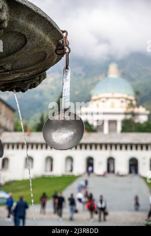 Heiligtum von Oropa, Oropa (BI), Piemont, Italien Stockfoto