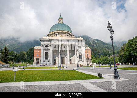 Heiligtum von Oropa, Oropa (BI), Piemont, Italien Stockfoto