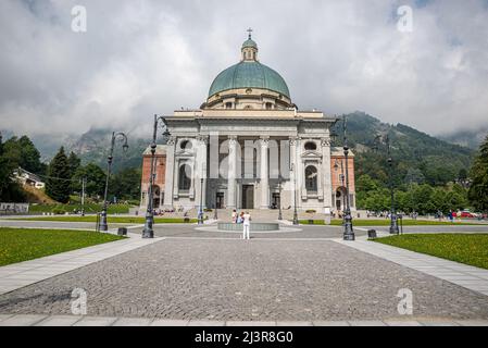 Heiligtum von Oropa, Oropa (BI), Piemont, Italien Stockfoto