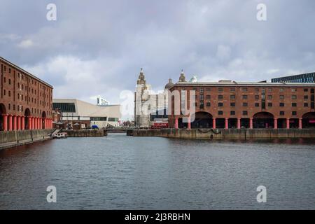 Albert Dock, Liverpool Stockfoto