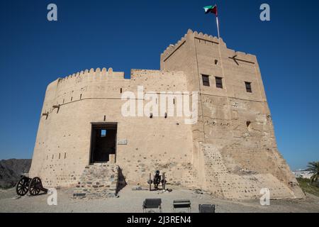 Fujairah Festung in den Vereinigten Arabischen Emiraten Stockfoto