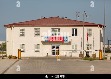Türkei - Antalya 04 09 2022: Das Justizministerium der Republik Türkei der Strafvollzugsort Antalya wurde in Betrieb genommen Stockfoto