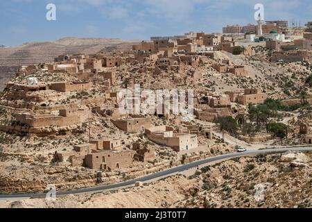 Libyen.  Yafran (Yefren), eine Stadt der Berber in der Jebel Nafusa. Stockfoto