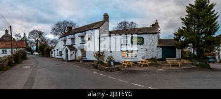 The George Public House, St. Briavels, Forest of Dean, Gloucestershire. VEREINIGTES KÖNIGREICH Stockfoto