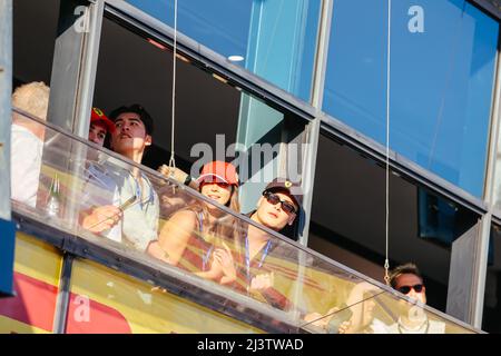 Melbourne, Victoria, Australien. 10. April 2022. MELBOURNE, AUSTRALIEN - 10. APRIL: Atmosphäre beim Formel-1-Grand-Prix von Australien 2022 am 10.. April 2022 (Bildquelle: © Chris Putnam/ZUMA Press Wire) Stockfoto