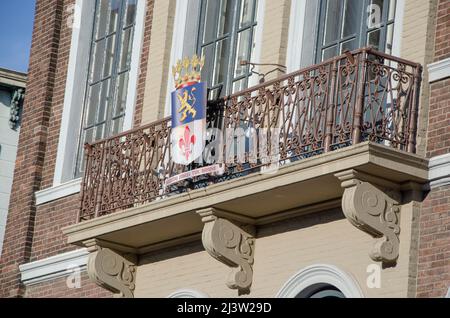 Stolberg Juni 2016: Altes Schloss in der Altstadt von Stolberg Stockfoto