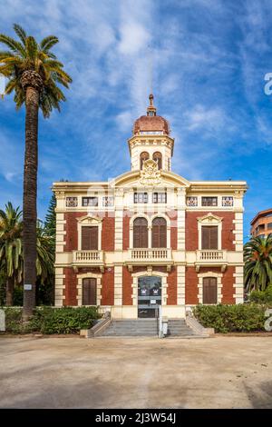 Palacete de Ayora modernistisches Gebäude, Valencia, Bundesland Valencia, Spanien Stockfoto