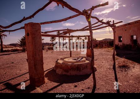 exodus Film Location Landschaft in der Sierra Alhamilla Andalusien Spanien Stockfoto