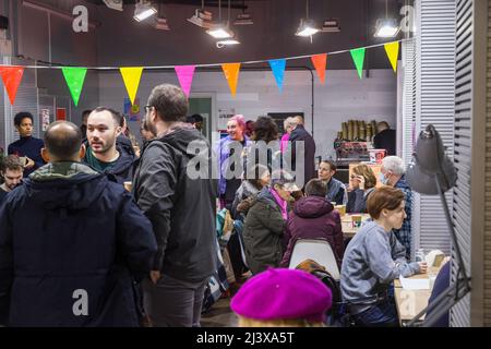 Eröffnung des Londoner LGBTQ+ Centers auf der Bankside Stockfoto