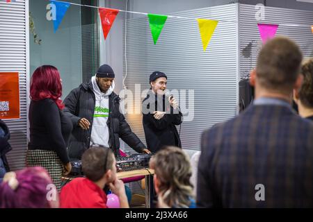 Eröffnung des Londoner LGBTQ+ Centers auf der Bankside Stockfoto