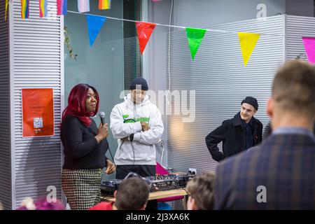 Eröffnung des Londoner LGBTQ+ Centers auf der Bankside Stockfoto