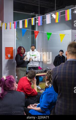 Eröffnung des Londoner LGBTQ+ Centers auf der Bankside Stockfoto