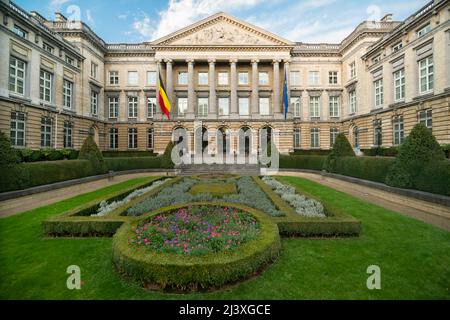 Belgisches Bundesparlament im Palast der Nation in Brüssel - Belgien Stockfoto