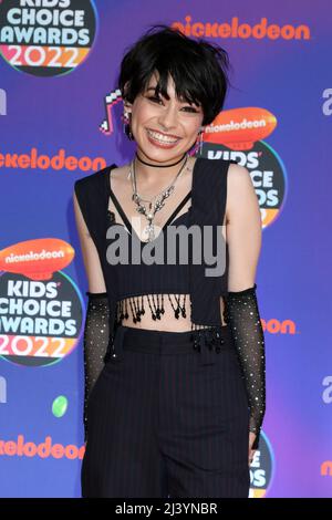 LOS ANGELES - APR 9: Ceci Balagot bei den Kids Choice Awards 2022 im