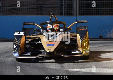 10.. April 2022, Circuito Cittadino dell'EUR, Rom, Italien; FIA Formel E des Roma Race Day 5.; Jean Eric Vergne (Fra) DS Techeetah Stockfoto