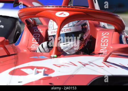 10.. April 2022, Circuito Cittadino dell'EUR, Rom, Italien; FIA Formel E des Roma Race Day 5.; Jake Dennis (gbr) Avalanche Andretti Stockfoto