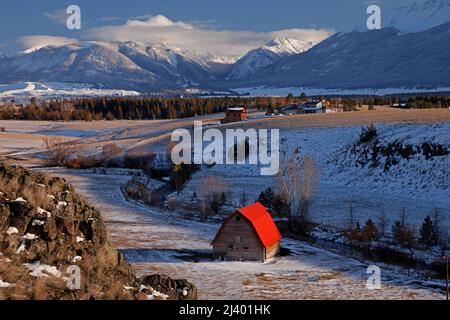 Perleys Creek, Wallowa Valley, Oregon Stockfoto