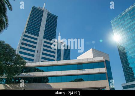 World Trade Center Towers en Montevideo, Uruguay Stockfoto