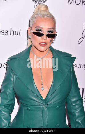 Beverly Hills, Ca. 10. April 2022. Christina Aguilera nimmt am 10. April 2022 in Beverly Hills, Kalifornien, an den jährlichen Fashion Los Angeles Awards 6. der Daily Front Row Teil. Kredit: Jeffrey Mayer/Jtm Fotos/Media Punch/Alamy Live News Stockfoto