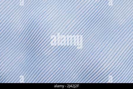 Stoffoberfläche mit Stoffdetail, 3D Rendering. Digitale Zeichnung des Computers. Stockfoto