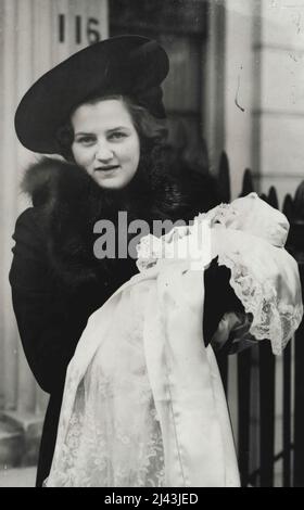 Der Hon. Alexander Cadogan - Der Earl & Gräfin Britisch. 09.Mai 1938. (Foto von Associated Press) Stockfoto