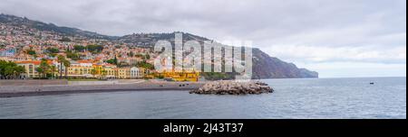 Funchal, Portugal, 12. Juni 2021: Festung Sao Thiago in der portugiesischen Stadt Funchal Stockfoto