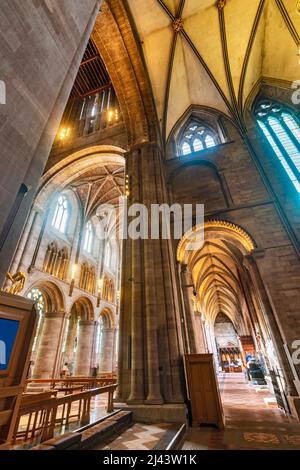 kathedrale der anglikanischen Diözese Hereford Stockfoto