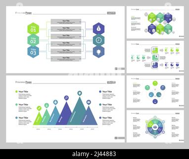 Infografik-Design-Set kann für Workflow-Layout, Diagramm, Jahresbericht, Präsentation, Web-Design verwendet werden. Betriebswirtschaftliches Konzept mit Prozess Stock Vektor