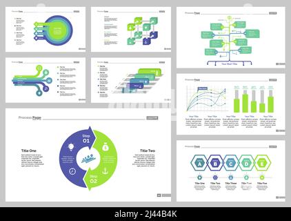 Infografik-Design-Set kann für Workflow-Layout, Diagramm, Jahresbericht, Präsentation, Web-Design verwendet werden. Geschäfts- und Bankkonzept mit Prozess, l Stock Vektor