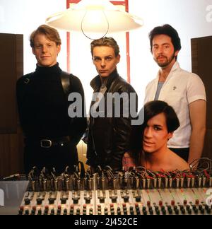 The Human League Electro Pop Group 1980 Stockfoto