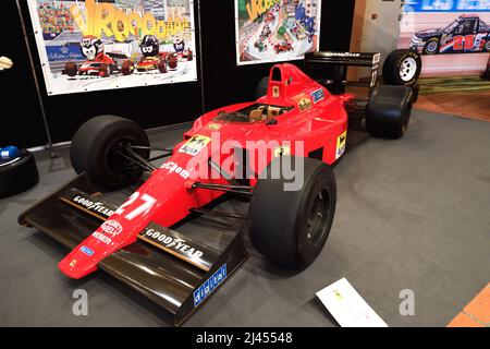 Ferrari F1 640, Formel 1, 1989, Fahrer Gerhard Berger, Nigel Mansell, Autosammlung von Fürst Rainier III, Monaco, Monaco Ville, Monaco Stockfoto