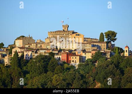 Schloss Grimaldi, Cagnes sur mer, Département Alpes-Maritimes, Provence-Alpes-Côte d’Azur, Frankreich Stockfoto